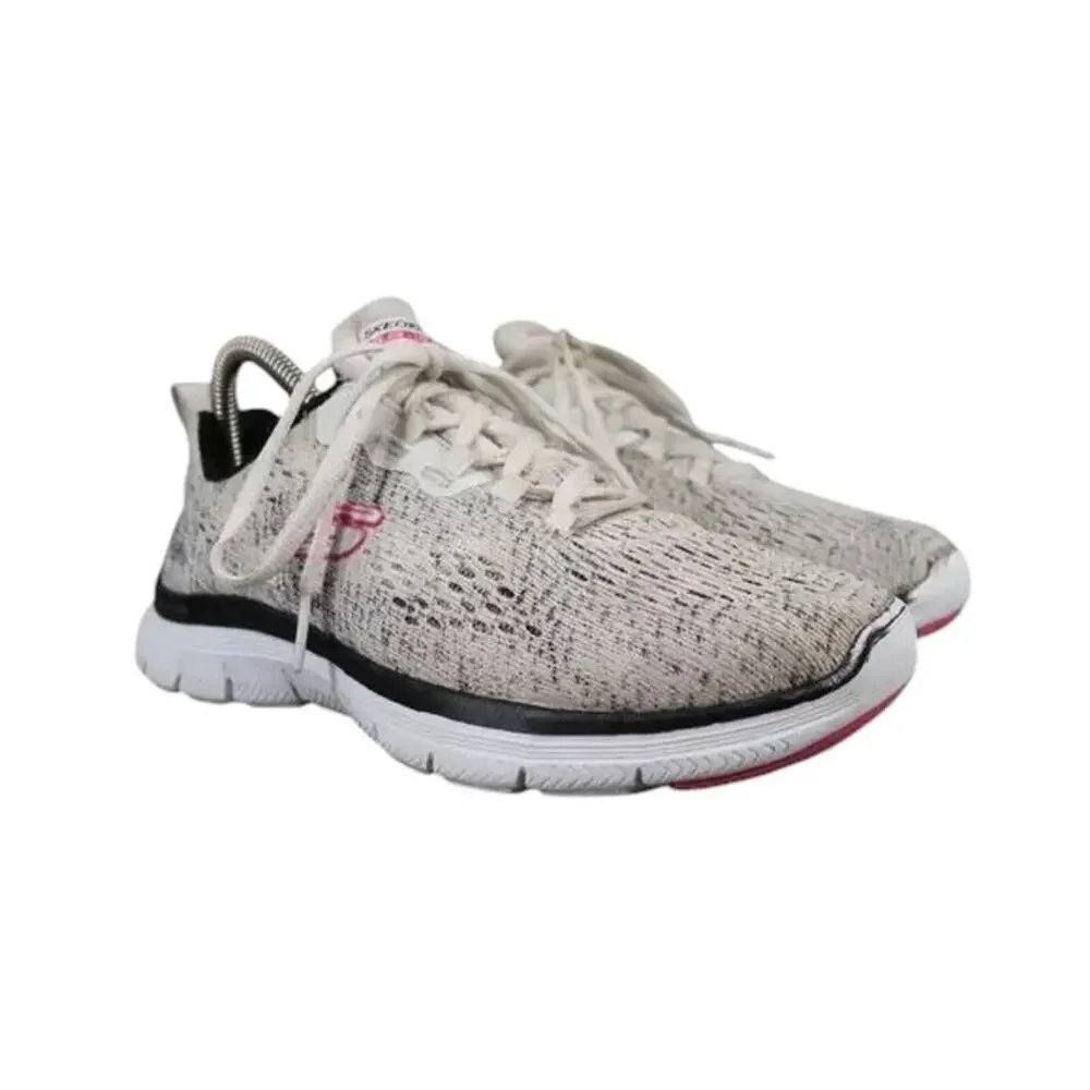 Skechers Shoes Womens 7 Athletic Trainers Flex Appeal Sneaker Active Comfort Low